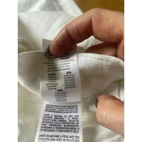 NWT Mother High Waisted Rider Ankle in Fairest Of Them All Straight Jeans 33 - Picture 12 of 16